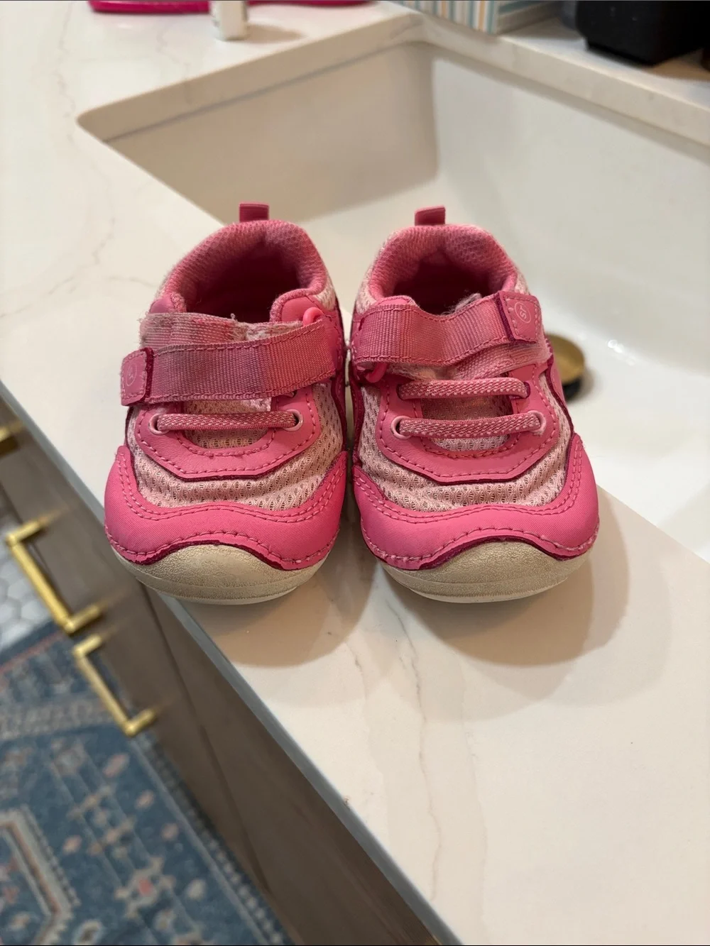 Stride Rite Toddler Pink Athletic Sneakers